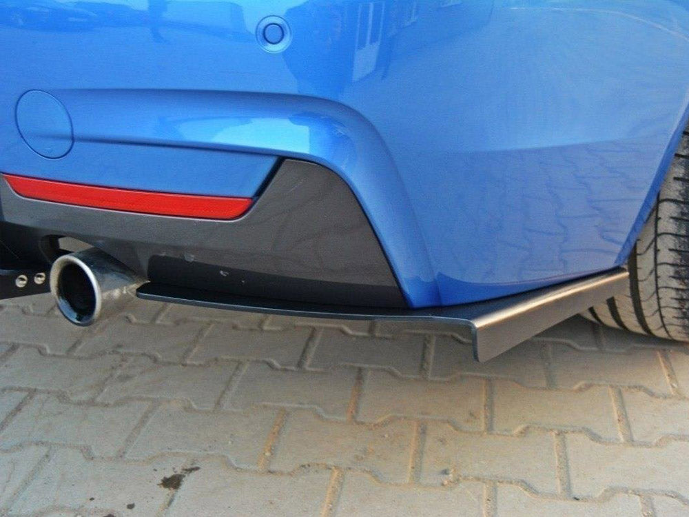 Rear Diffuser &amp; Rear Side Splitters BMW 4 Coupe / Gran Coupe / Cabrio M-Pack F32 / F36 / F33