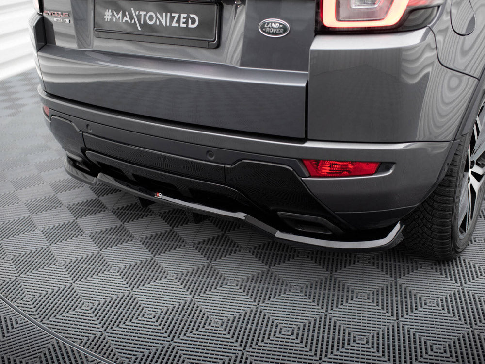 Rear Splitter (Vertical Bars) Land Rover Range Rover Evoque HSE Dynamic Mk1 Facelift