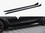 Side Skirts Diffusers V.3 CSL Look BMW M3 Sedan / Touring G80 / G81