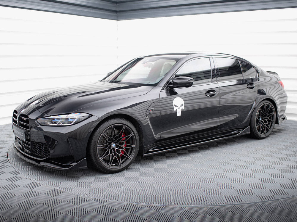 Side Skirts Diffusers V.3 CSL Look BMW M3 Sedan / Touring G80 / G81