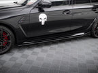 Side Skirts Diffusers V.3 CSL Look BMW M3 Sedan / Touring G80 / G81