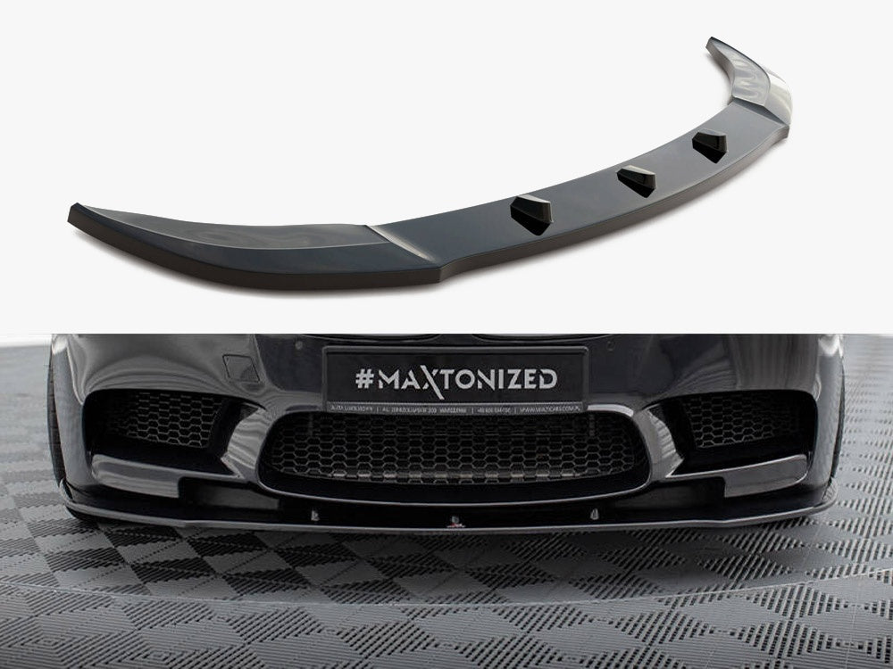 Front Splitter V.1 BMW M5 F10 / F11 - Textured