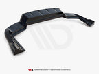 Rear Splitter (Vertical Bars) Porsche Cayenne Coupe / SUV Mk3