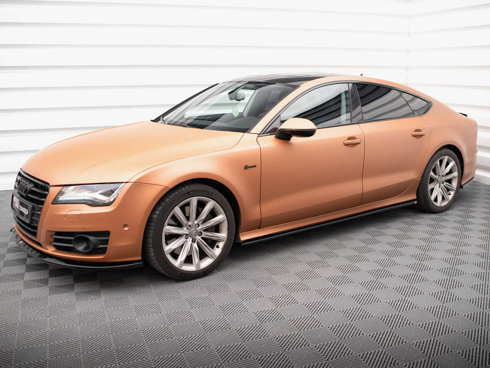 Side Skirts Diffusers V.3 Audi A7 S-Line / S7 C7