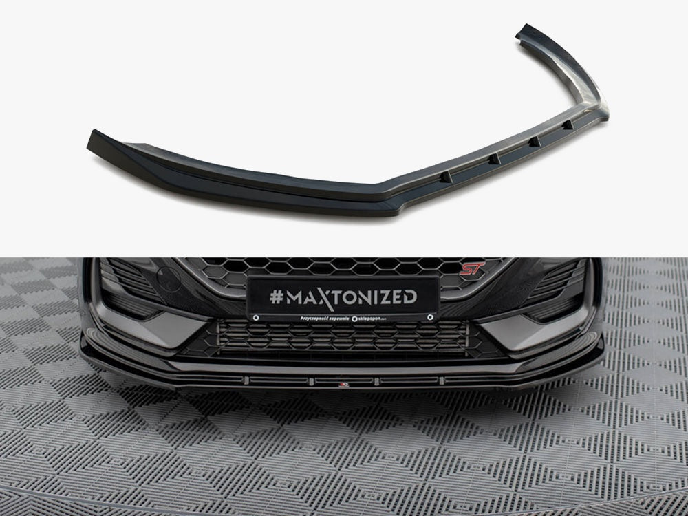 Front Splitter V.2 Ford Fiesta ST / ST-Line Mk8 Facelift
