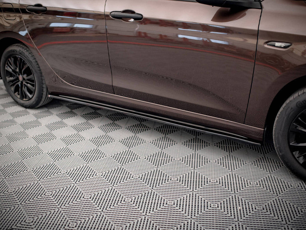Side Skirts Diffusers Fiat Tipo S-Design - Carbon Look