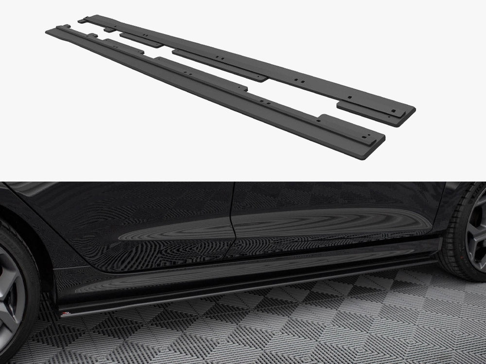 Street PRO Side Skirts Diffusers Ford Fiesta ST / ST-Line Mk8