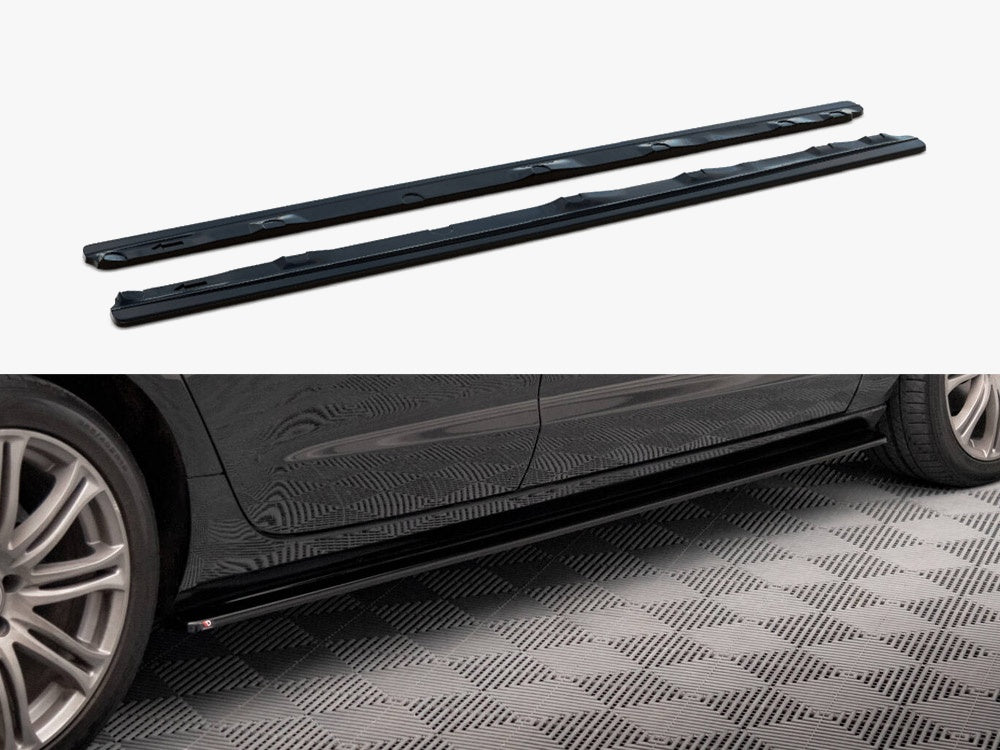 Side Skirts Diffusers V.1 Audi A6 C7
