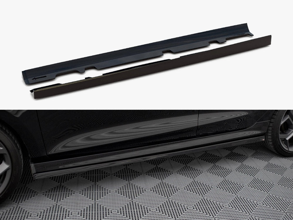 Side Skirts Diffusers V.2 Ford Fiesta Mk8 ST / ST-Line