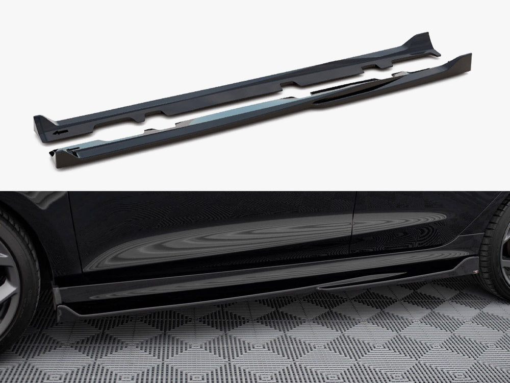 Side Skirts Diffusers V.4 Ford Fiesta Mk8 ST / ST-Line