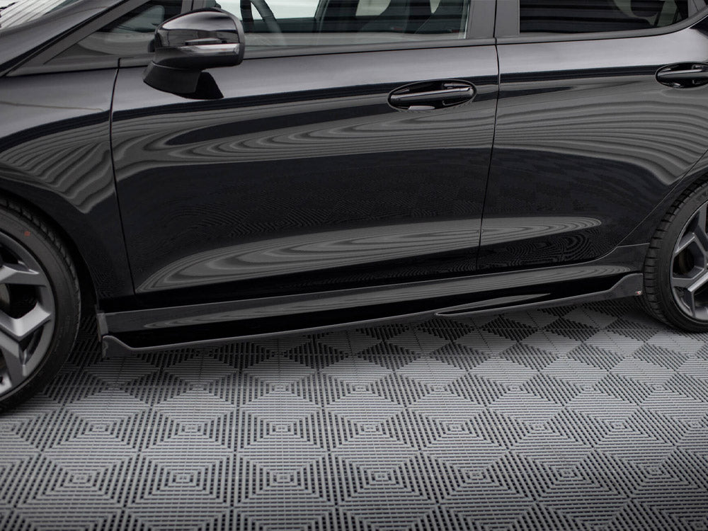 Side Skirts Diffusers V.4 Ford Fiesta Mk8 ST / ST-Line