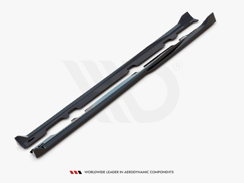 Side Skirts Diffusers V.4 Ford Fiesta Mk8 ST / ST-Line