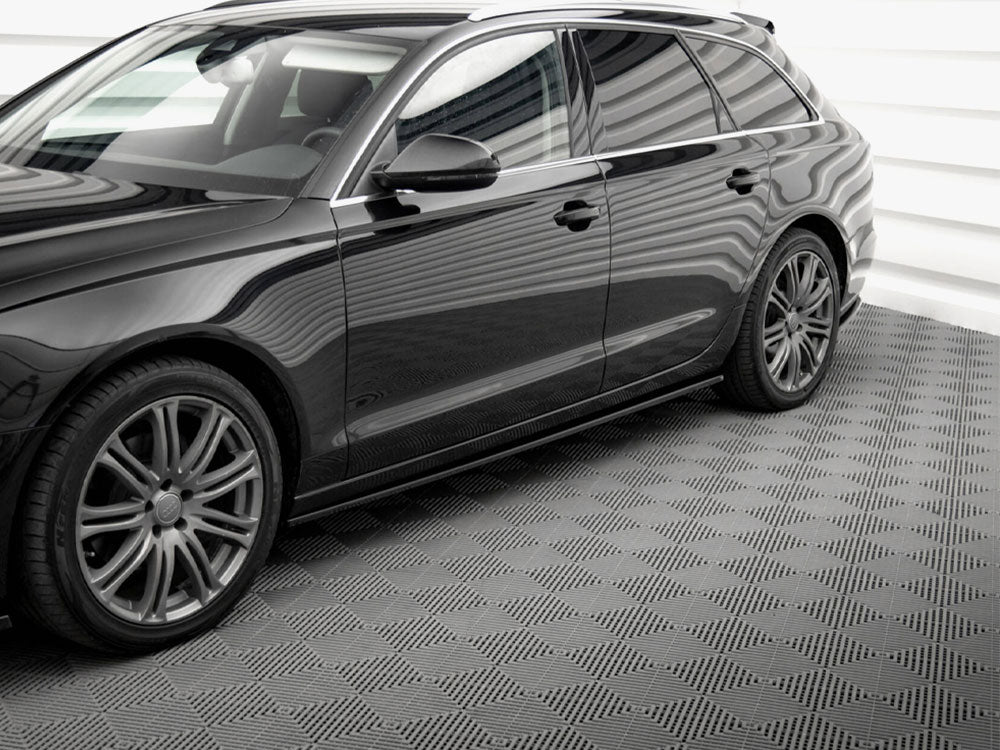 Side Skirts Diffusers V.2 Audi A6 C7