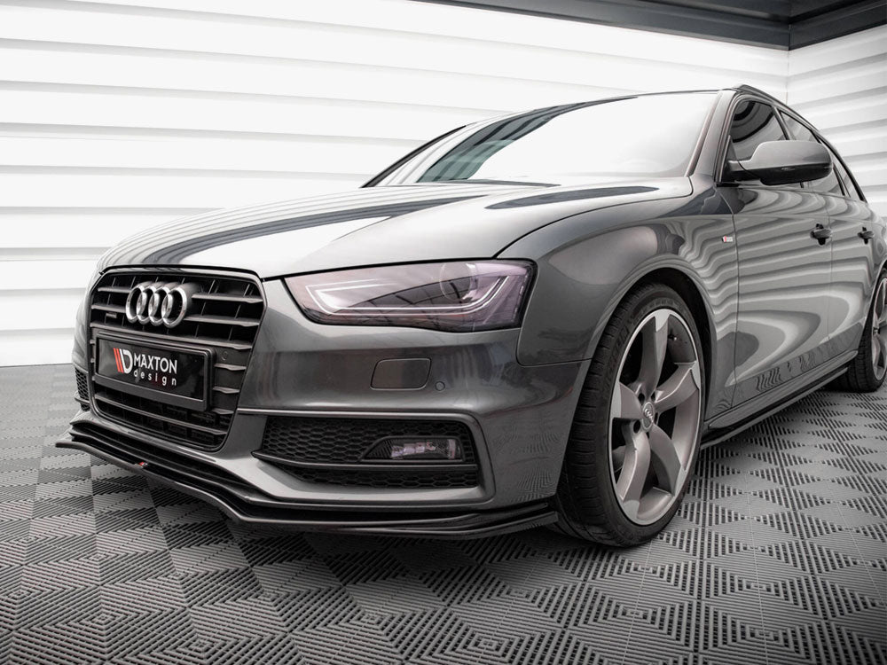 Front Splitter V.4 Audi A4 S-Line / S4 B8 Facelift