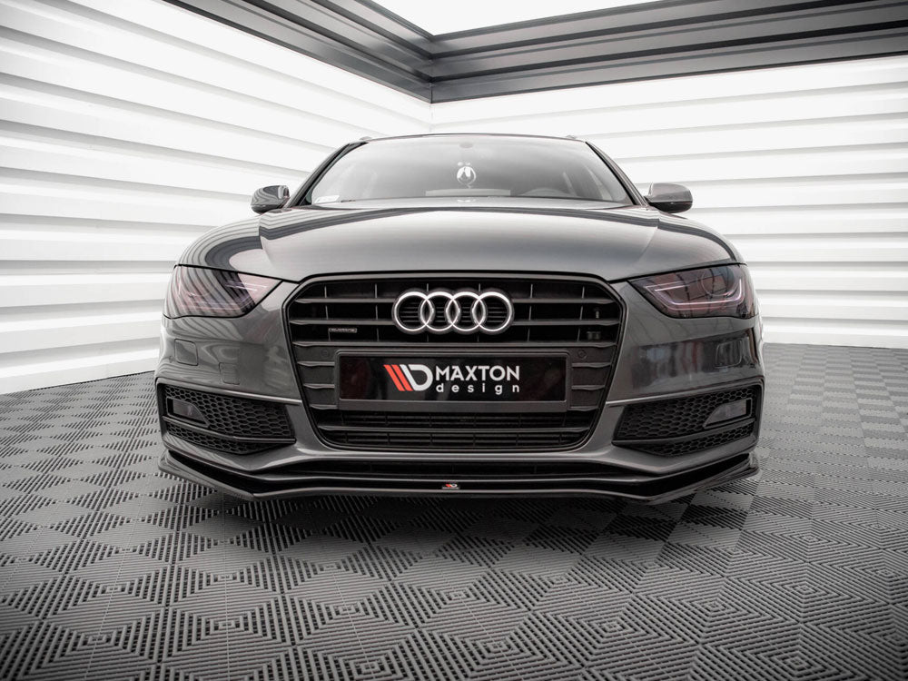 Front Splitter V.4 Audi A4 S-Line / S4 B8 Facelift