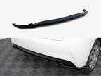 Central Rear Splitter Toyota Yaris Mk3 Facelift