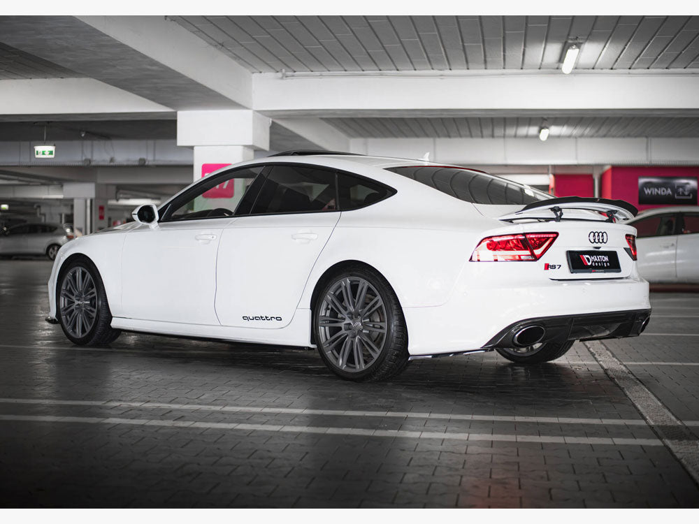 Side Skirts Diffusers V.2 Audi RS7 C7