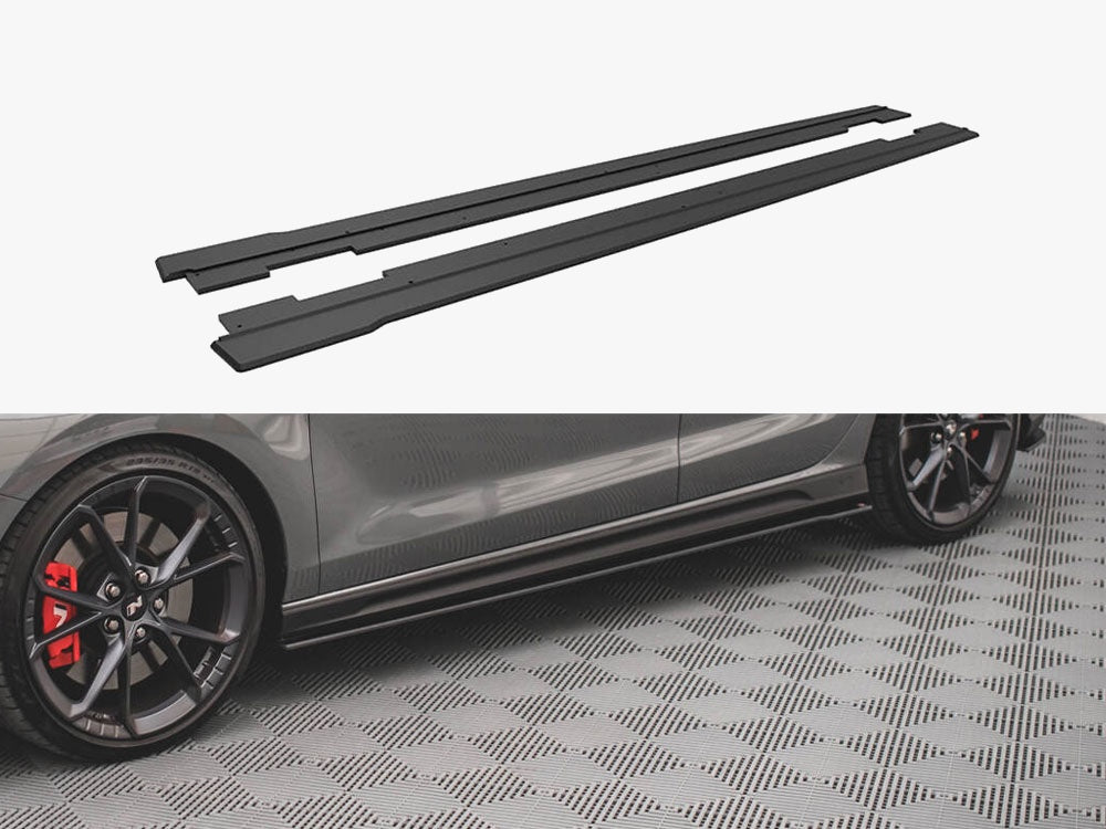 Street PRO Side Skirts Diffusers V.2 Hyundai I30 N Mk3 / Mk3 FL