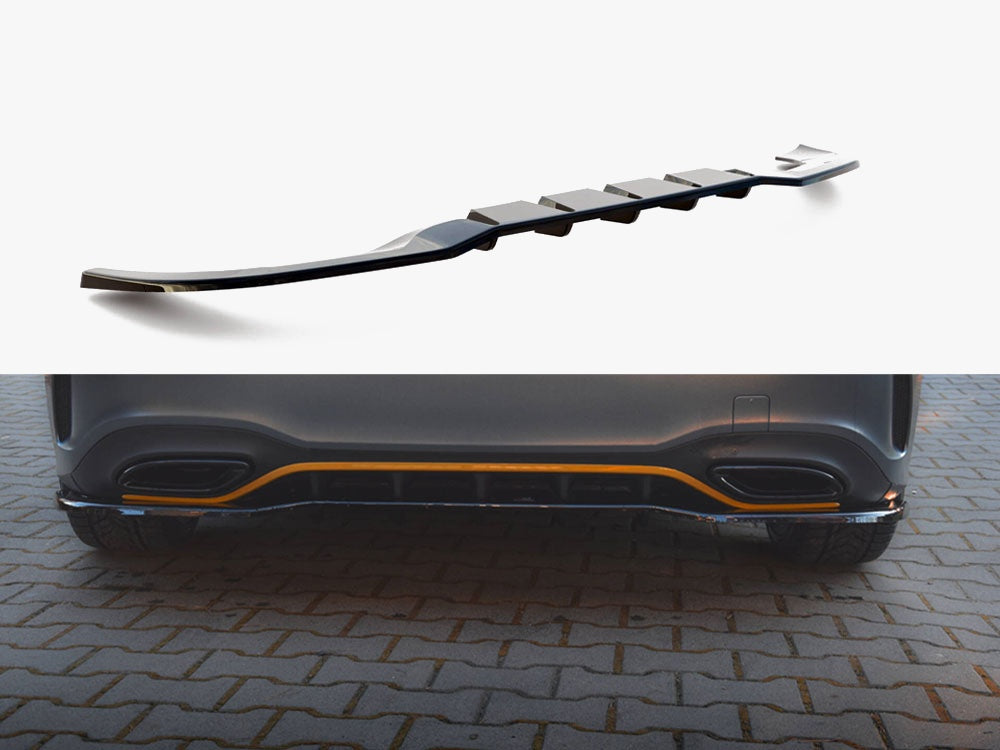 Rear Splitter (Vertical Bars) Mercedes-Benz A Hatchback AMG Line W177