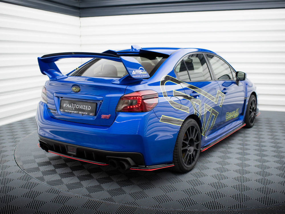 Central Rear Splitter V.2 Subaru WRX STI