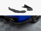 Street Pro Rear Side Splitters + Flaps Subaru WRX STI Mk1