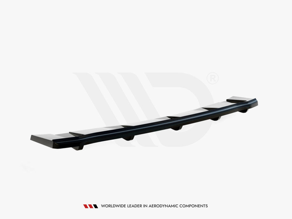 Central Rear Splitter (Vertical Bars) Audi A5 S-Line F5 Coupe / Sportback