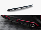 Central Rear Splitter (Vertical Bars) Kia Ceed GT Mk3 Facelift
