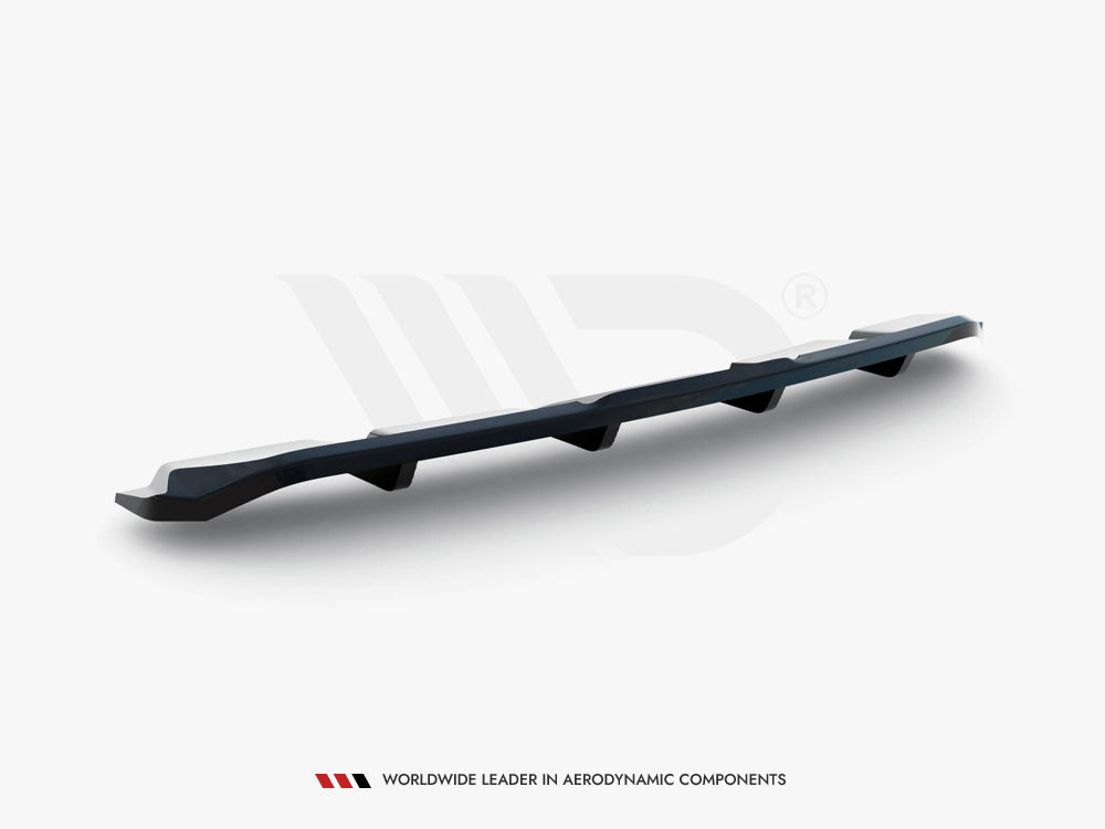 Central Rear Splitter (Vertical Bars) Kia Ceed GT Mk3 Facelift