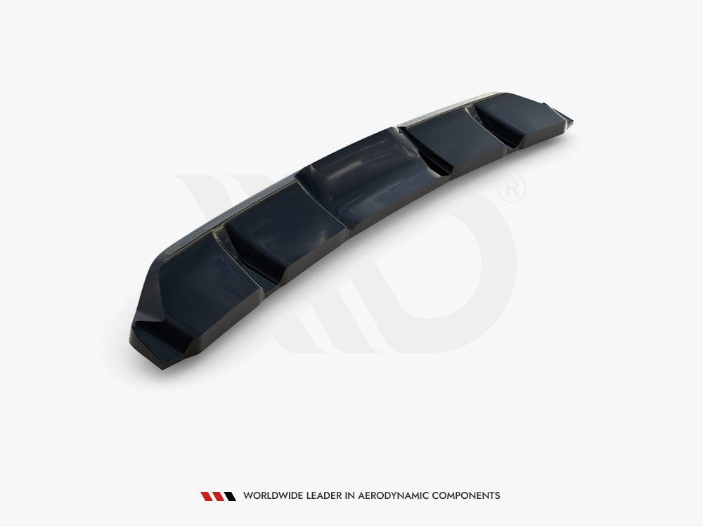 Central Rear Splitter (Vertical Bars) Kia Ceed GT Mk3 Facelift