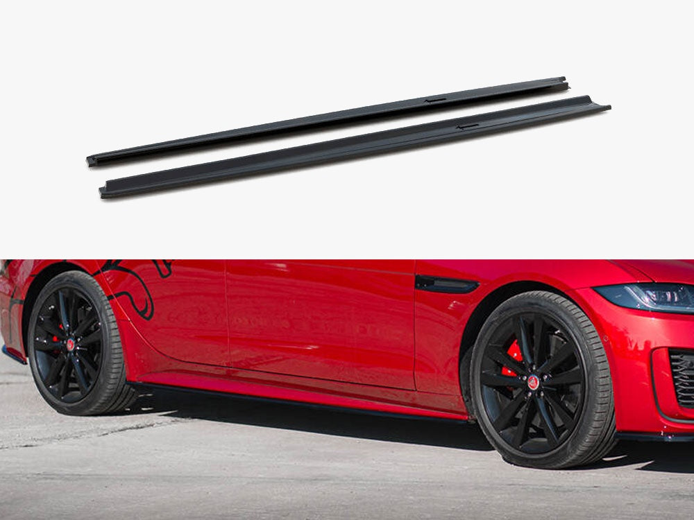 Side Skirts Diffusers Jaguar XE R-Dynamic X760 Facelift