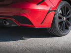 Rear Side Splitters Jaguar XE R-Dynamic X760 Facelift