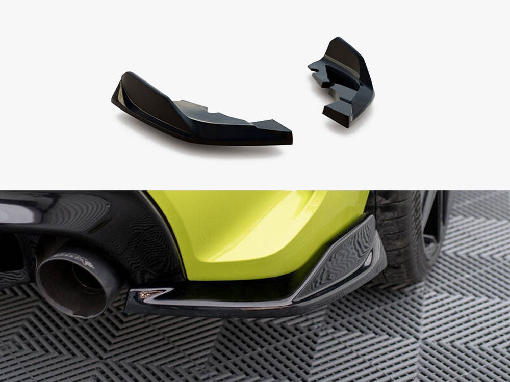Rear Side Splitters V.8 (For rear valance v.1) BMW 1 M-Pack / M135i F40