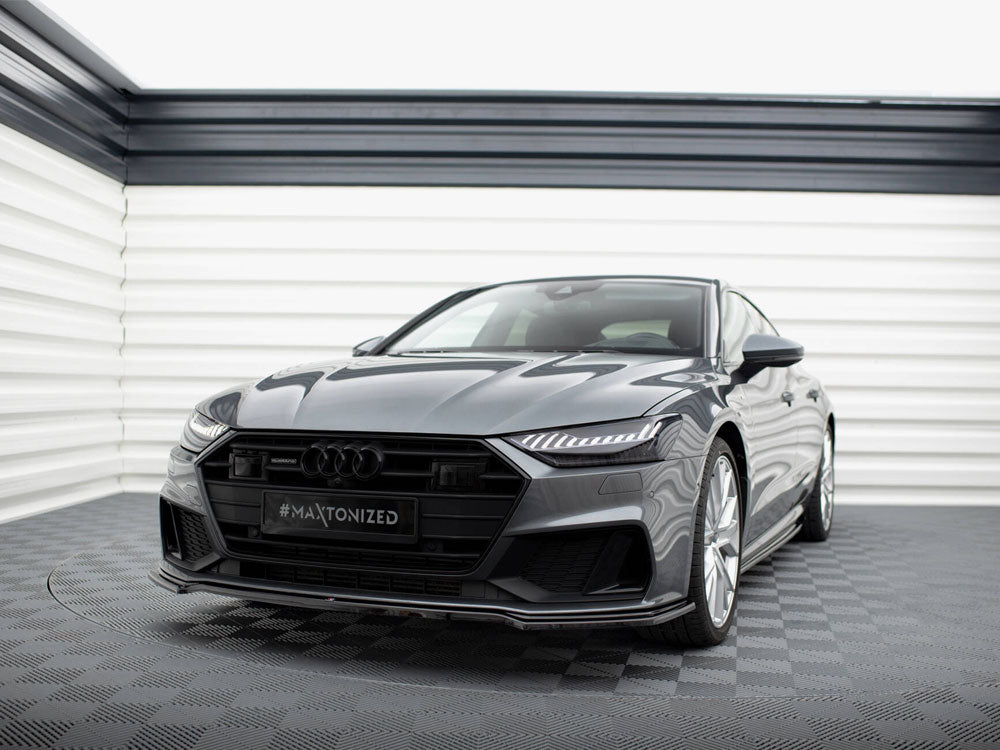 Front Splitter V.1 Audi A7 S-Line C8 / S7 C8 / C8 Facelift / S7 Facelift
