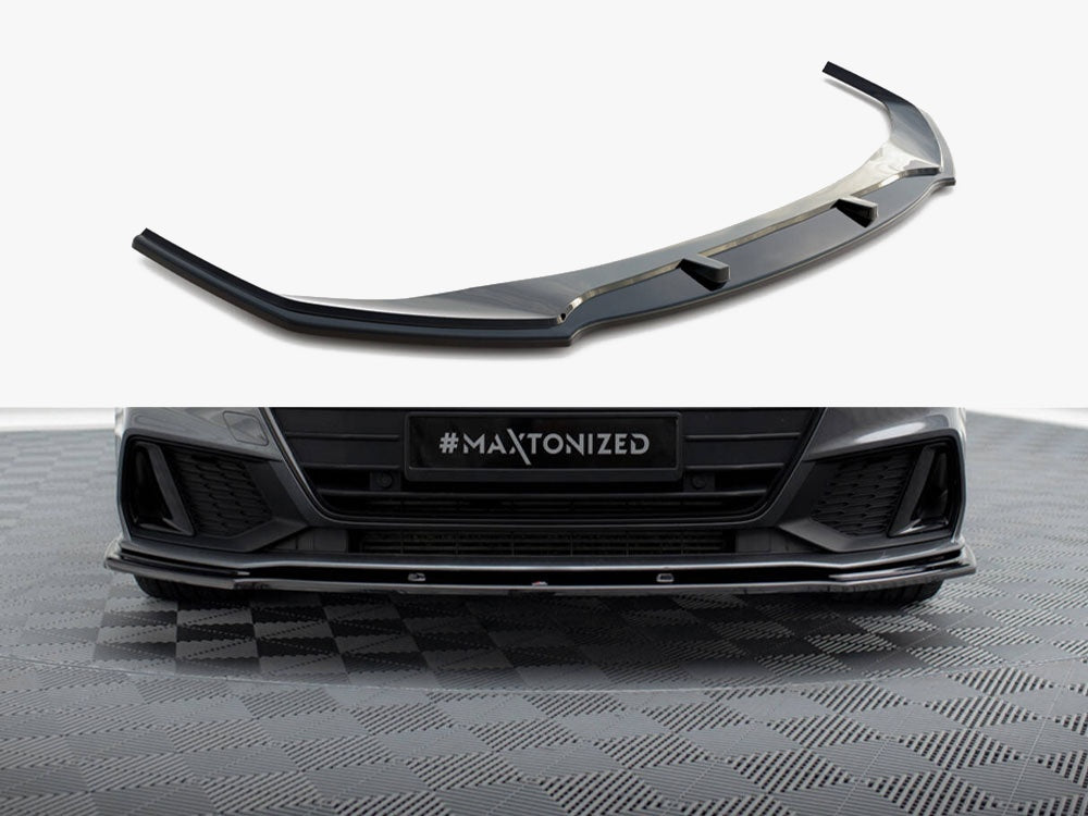 Front Splitter V.2 Audi A7 S-Line C8 / S7 C8 / C8 Facelift / S7 Facelift