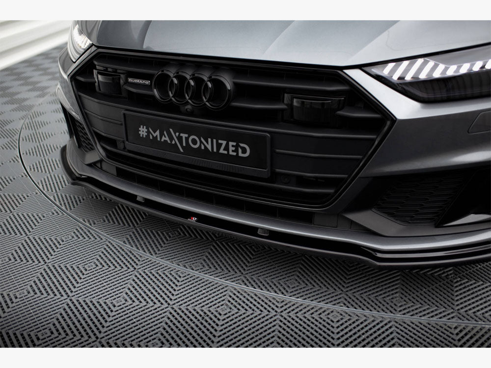 Front Splitter V.2 Audi A7 S-Line C8 / S7 C8 / C8 Facelift / S7 Facelift