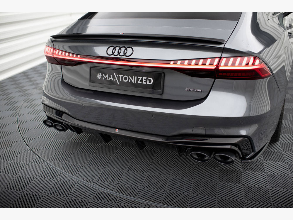 Rear Side Splitters Audi A7 S-Line C8 / S7 C8 / C8 Facelift / S7 Facelift