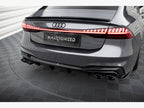 Rear Side Splitters Audi A7 S-Line C8 / S7 C8 / C8 Facelift / S7 Facelift