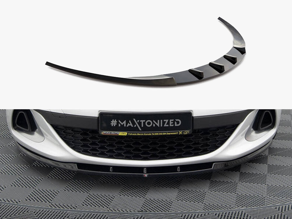 Front Splitter Opel Astra J OPC / VXR Nurburg - Carbon Look