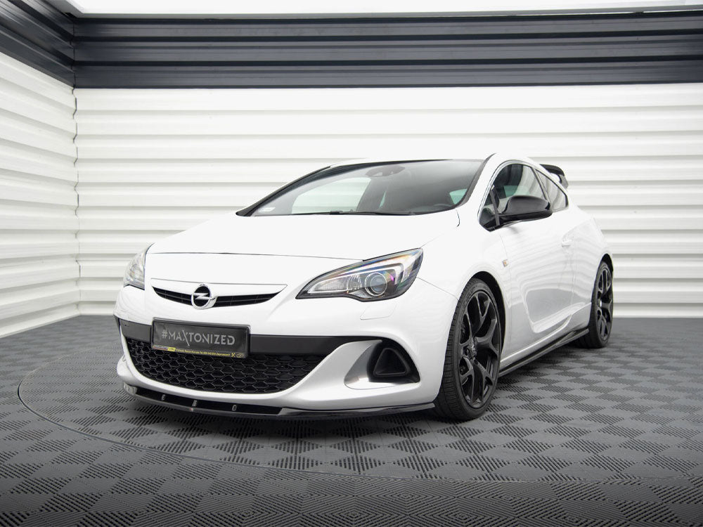 Front Splitter Opel Astra J OPC / VXR Nurburg - Carbon Look