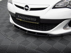 Front Splitter Opel Astra J OPC / VXR Nurburg - Carbon Look