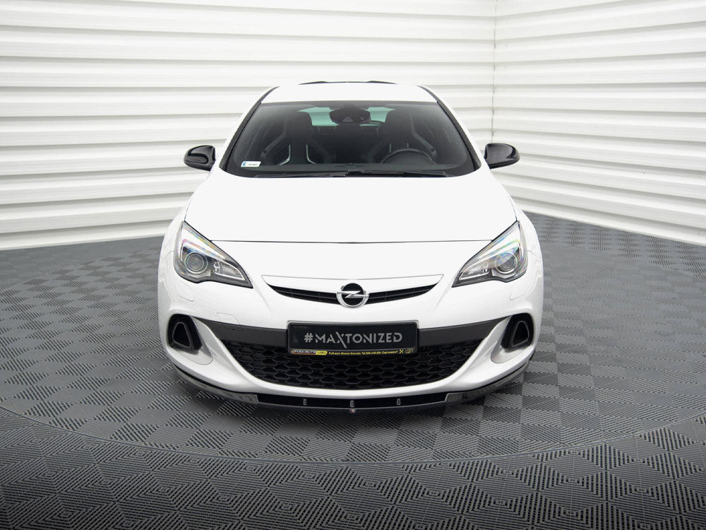 Front Splitter Opel Astra J OPC / VXR Nurburg - Carbon Look
