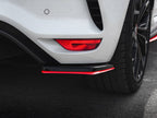 Rear Side Splitters V.2 Renault Megane RS Mk4