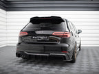 Rear Valance Audi A3 S-Line Sportback 8V Facelift (Version with dual exhausts on one side)