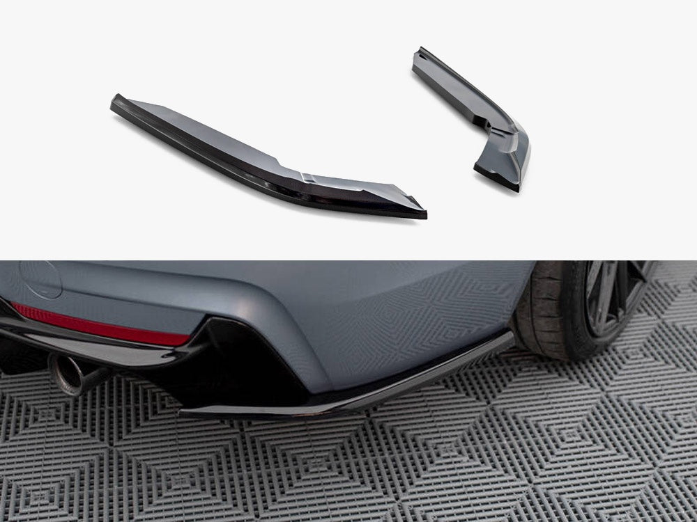 Rear Side Splitters V.4 BMW 4 Coupe / Gran Coupe M-Sport F32 / F36