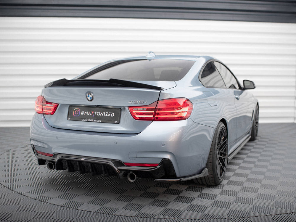 Rear Side Splitters V.5 BMW 4 Coupe / Gran Coupe M-Sport F32 / F36