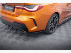 Rear Side Splitters V.1 BMW 4 M440i G22 / G23 / G22 Facelift / G23 Facelift