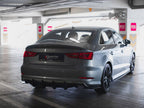 Street PRO Rear Diffuser Audi S3 Sedan 8V