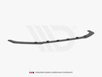Street PRO Front Splitter Audi S3 / A3 S-Line Sedan 8V - Black-Red