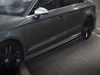 Street PRO Side Skirts Diffusers Audi S3 / A3 S-Line Sedan 8V
