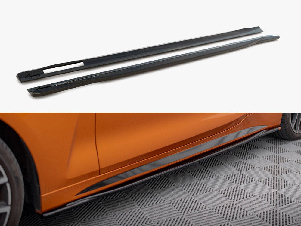 Side Skirts Diffusers V.3 BMW 4 M-Pack / M440i G22 / G23 / G22 Facelift / G23 Facelift